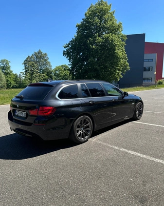 BMW Seria 5 cena 47000 przebieg: 204000, rok produkcji 2012 z Leszno małe 56